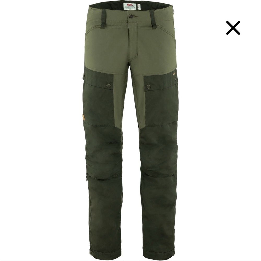 Fjallraven Keb Size 48 EU/32 US, Green on Green